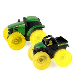 John Deere Monster Treads Lighting Wheels Vehicle, Cheap