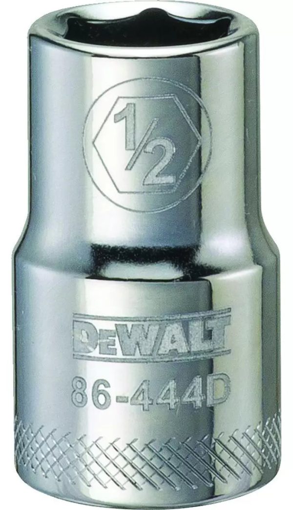 DeWalt 1 2  Drive Standard Length Sockets (6 Point) 1 2  Sale