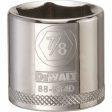 DeWalt 3 8  Drive Standard Length Sockets (6 Point) 7 8-In. Hot on Sale