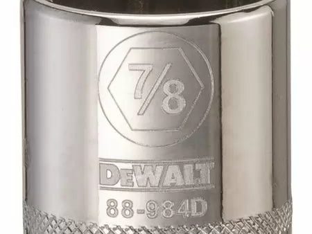 DeWalt 3 8  Drive Standard Length Sockets (6 Point) 7 8-In. Hot on Sale