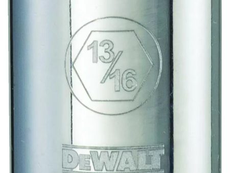 DeWalt 1 2 in Drive 6 pt Standard Socket 13 16 in Cheap