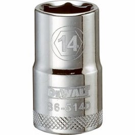 Metric Shallow Socket, 6-Point, 1 2-In. Drive, 14mm Online now