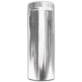 Aluminum Duct Pipe, 4-In. x 2-Ft. Supply