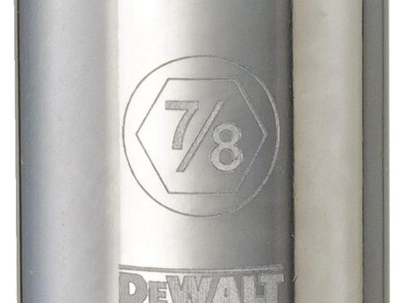 DeWalt 1 2 in Drive 6 pt Standard Socket 7 8 in For Cheap