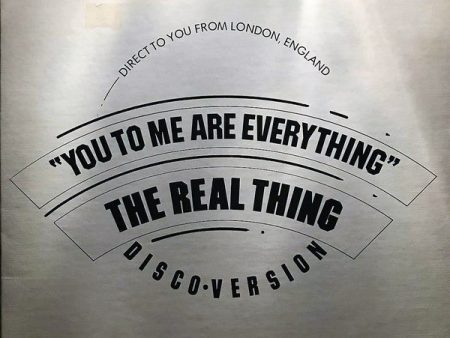 You To Me Are Everything (Disco Version) on Sale