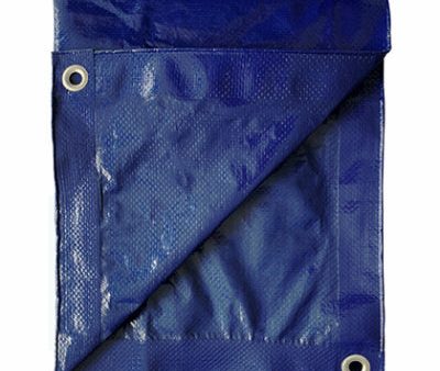 TruGuard Storage Tarp Cover Blue Polyethylene Discount