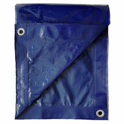 TruGuard Storage Tarp Cover Blue Polyethylene Discount